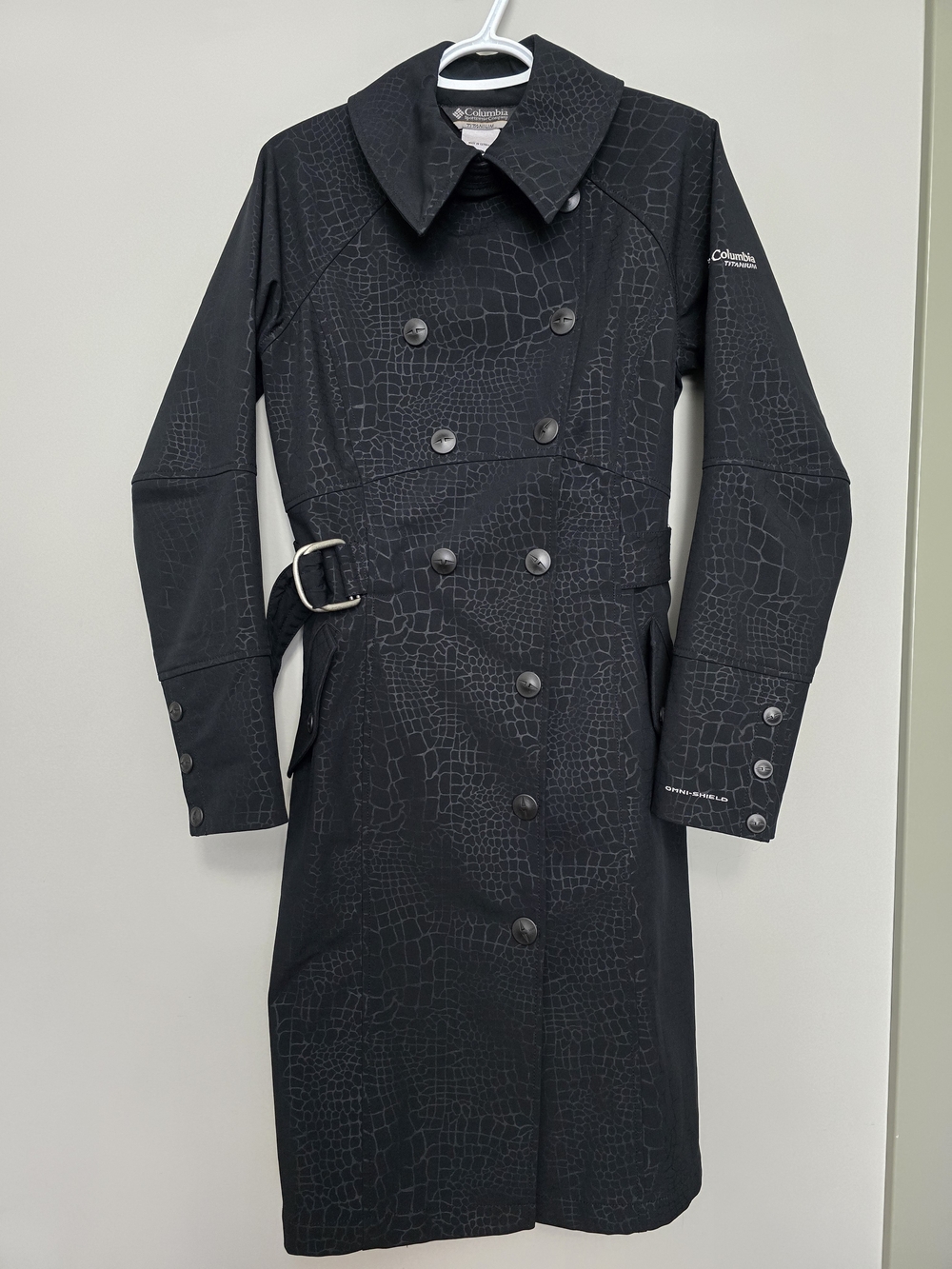 Columbia Titanium Omni-shield softshell trench coat Size Medium